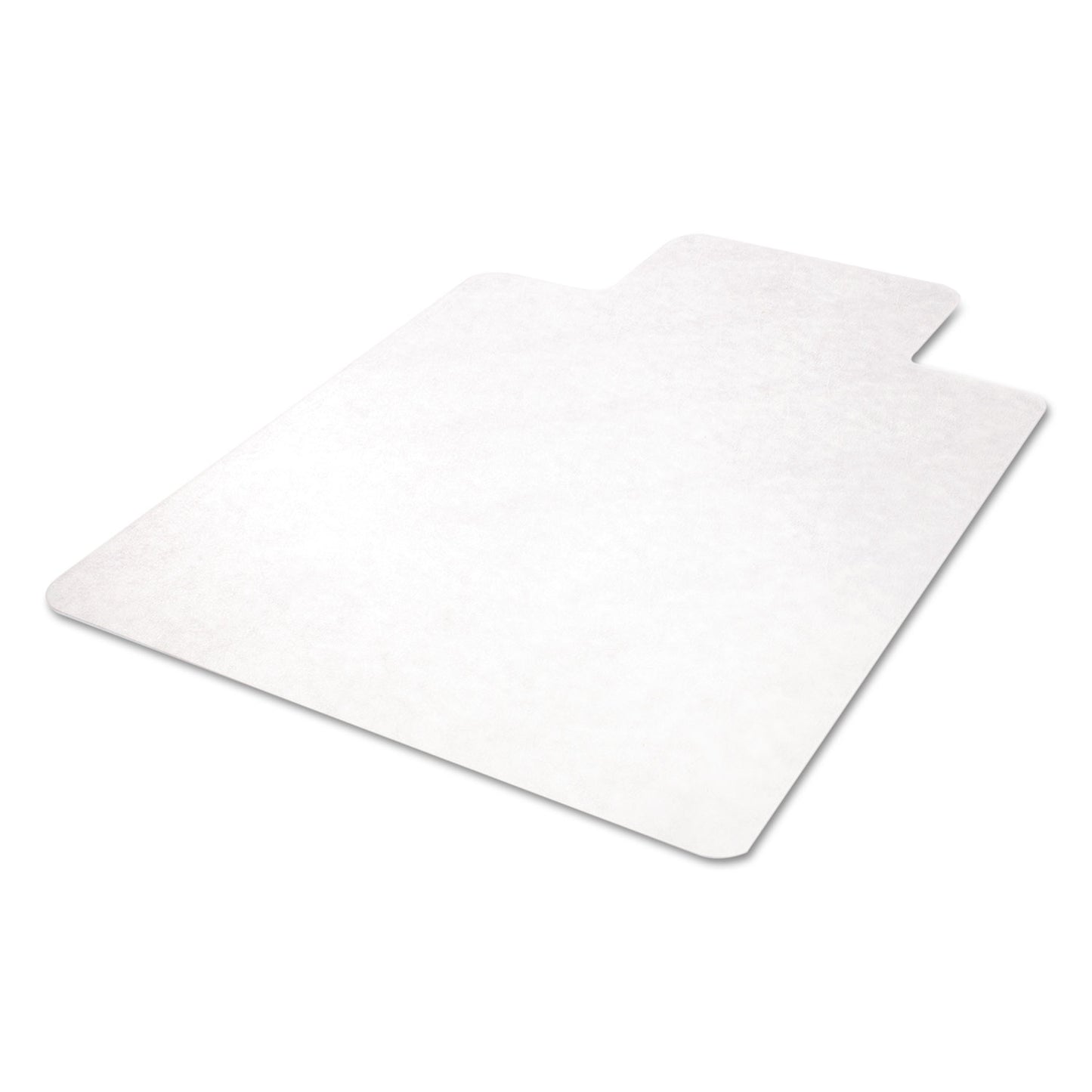 Deflecto EconoMat All Day Use Chair Mat for Hard Floors, Flat Packed, 36 x 48, Lipped, Clear (CM21112)