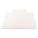 Deflecto EconoMat All Day Use Chair Mat for Hard Floors, Flat Packed, 36 x 48, Lipped, Clear (CM21112)