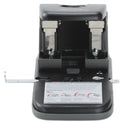 Swingline 100-Sheet High Capacity Two-Hole Punch, Fixed Centers, 9/32" Holes, Black/Gray (74190)