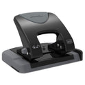 Swingline 20-Sheet SmartTouch Two-Hole Punch, 9/32" Holes, Black/Gray (74135)