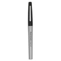 Paper Mate Flair Felt Tip Porous Point Pen, Stick, Extra-Fine 0.4 mm, Black Ink, Gray/Black Barrel, Dozen (8330152)