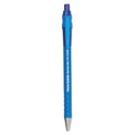 Paper Mate FlexGrip Ultra Recycled Ballpoint Pen, Retractable, Medium 1 mm, Blue Ink, Blue Barrel, Dozen (9510131)