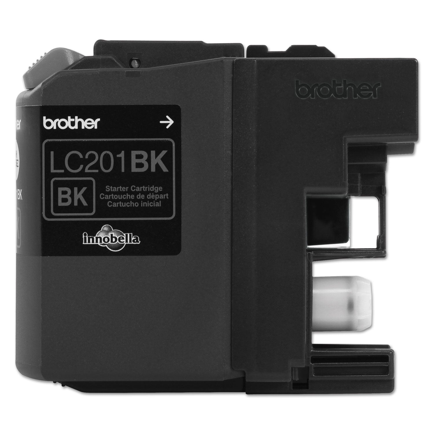 Brother LC201BK Innobella Ink, 260 Page-Yield, Black