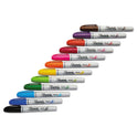 Sharpie Brush Tip Permanent Marker, Medium Brush Tip, Assorted Colors, 12/Set (1810704)