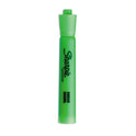 Sharpie Tank Style Highlighters, Fluorescent Green Ink, Chisel Tip, Green Barrel, Dozen (25026B)