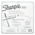 Sharpie Pocket Style Highlighters, Assorted Ink Colors, Chisel Tip, Assorted Barrel Colors, Dozen (27145)