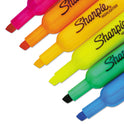 Sharpie Tank Style Highlighters with Open-Stock Box, Assorted Ink Colors, Chisel Tip, Assorted Barrel Colors, Dozen (25053)