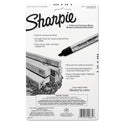 Sharpie King Size Permanent Marker, Broad Chisel Tip, Black, 4/Pack (15661PP)