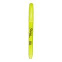 Sharpie Pocket Style Highlighters, Fluorescent Yellow Ink, Chisel Tip, Yellow Barrel, Dozen (27025)