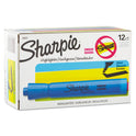 Sharpie Tank Style Highlighters, Blue Ink, Chisel Tip, Blue Barrel, Dozen (25010B)