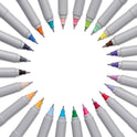 Sharpie Ultra Fine Tip Permanent Marker, Ultra-Fine Needle Tip, Assorted Colors, 24/Set (75847)
