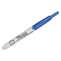 Sharpie Retractable Permanent Marker, Extra-Fine Needle Tip, Blue (1735792)