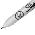 Sharpie Retractable Permanent Marker, Extra-Fine Needle Tip, Blue (1735792)