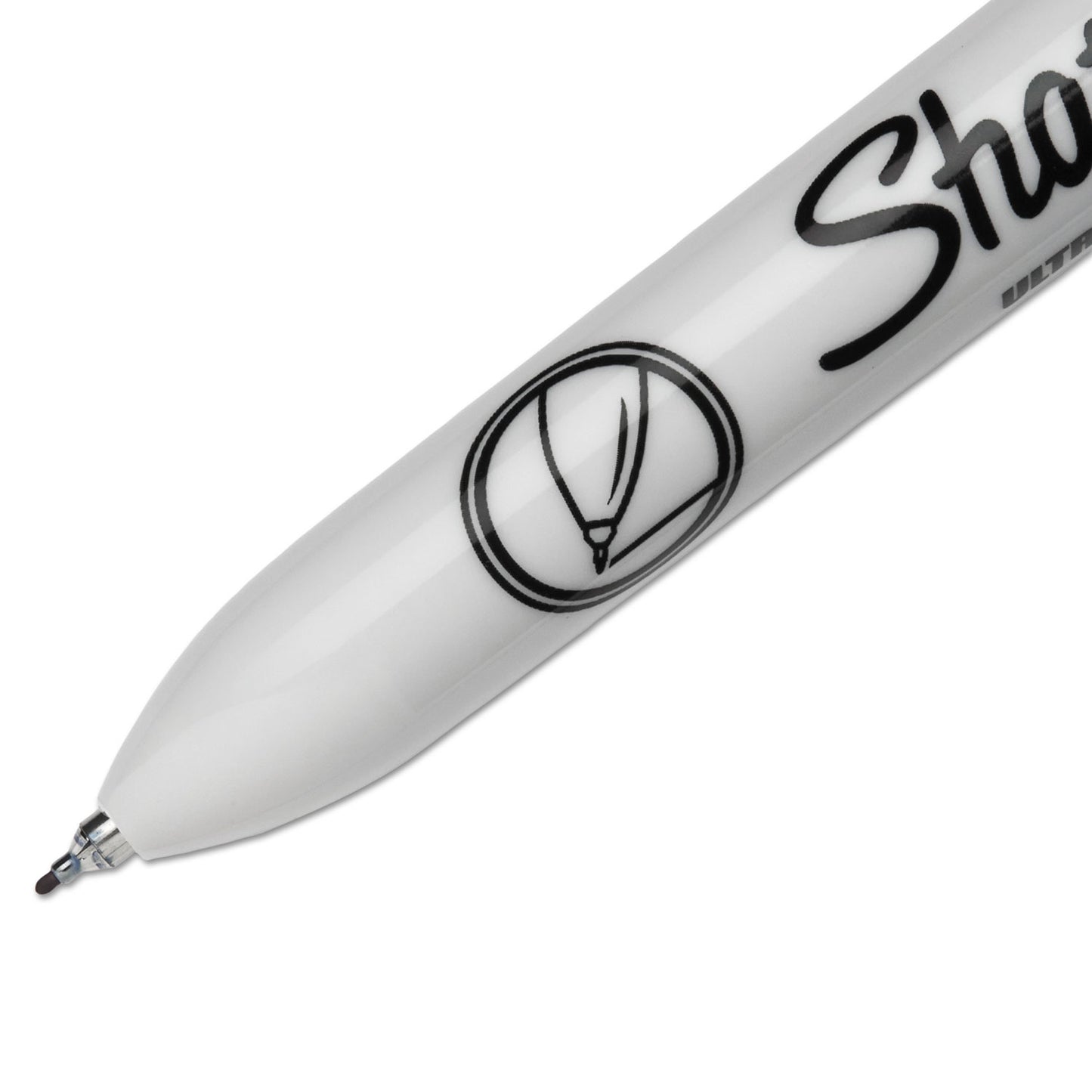 Sharpie Retractable Permanent Marker, Extra-Fine Needle Tip, Blue (1735792)