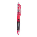 Sharpie Liquid Pen Style Highlighters, Fluorescent Pink Ink, Chisel Tip, Pink/Black/Clear Barrel, Dozen (1754464)