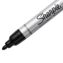 Sharpie Durable Metal Barrel Permanent Marker, Medium Bullet Tip, Black (1794229)