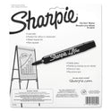 Sharpie Flip Chart Marker, Broad Bullet Tip, Black, 8/Pack (1760445)