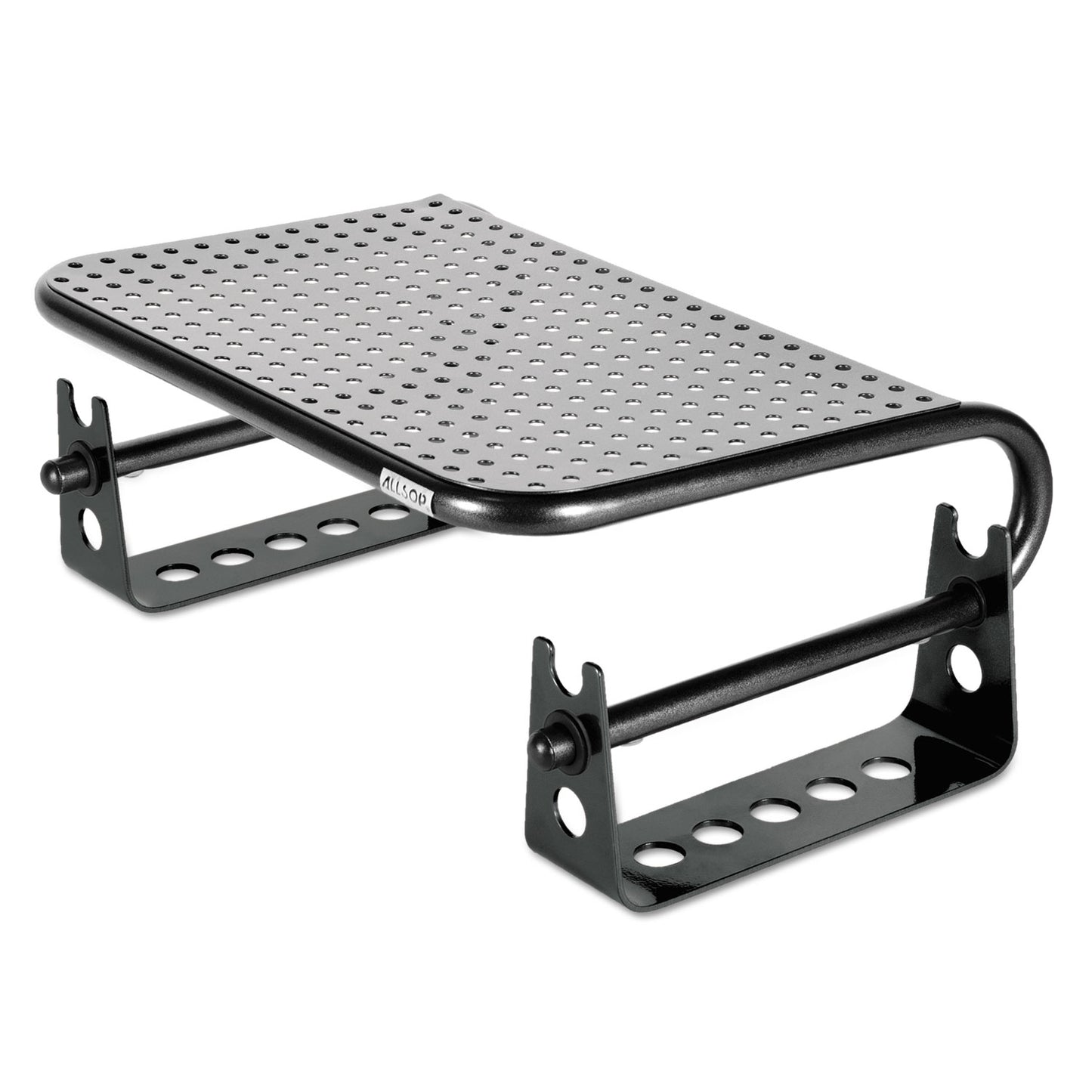 Allsop Metal Art Monitor Stand Risers, 4.75 x 8.75 x 2.5, Black (31480)