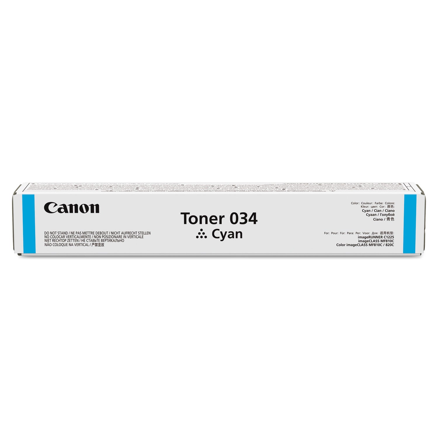 Canon 9453B001 (034) Toner, 7,300 Page-Yield, Cyan