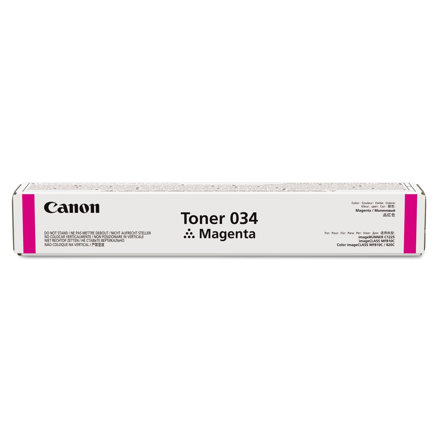 Canon 9452B001 (034) Toner, 7,300 Page-Yield, Magenta