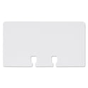 Rolodex Plain Unruled Refill Card, 2.25 x 4, White, 100 Cards/Pack (67558)