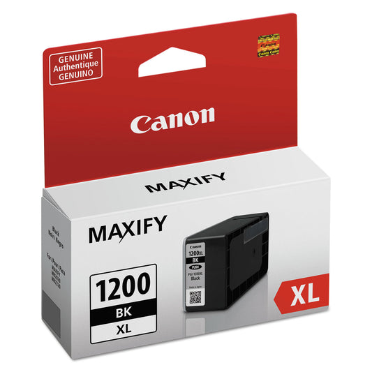 Canon 9183B001 (PGI-1200XL) High-Yield Ink, 1,020 Page-Yield, Black