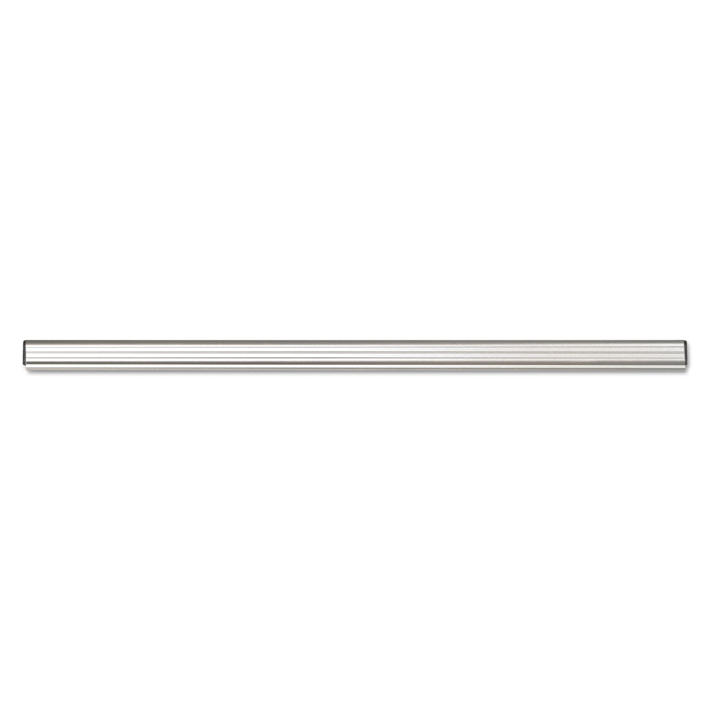 Advantus Grip-A-Strip Display Rail, 36 x 1.5, Aluminum Finish (2005)