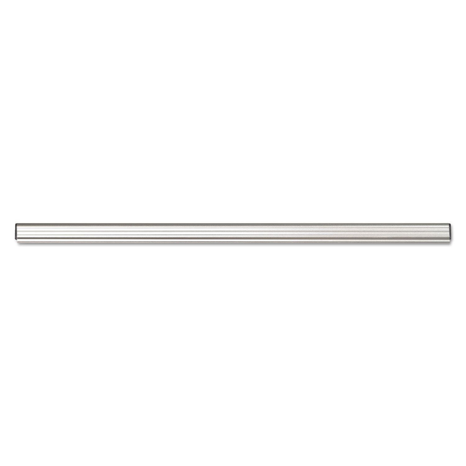 Advantus Grip-A-Strip Display Rail, 12 x 1.5, Aluminum Finish (1025)