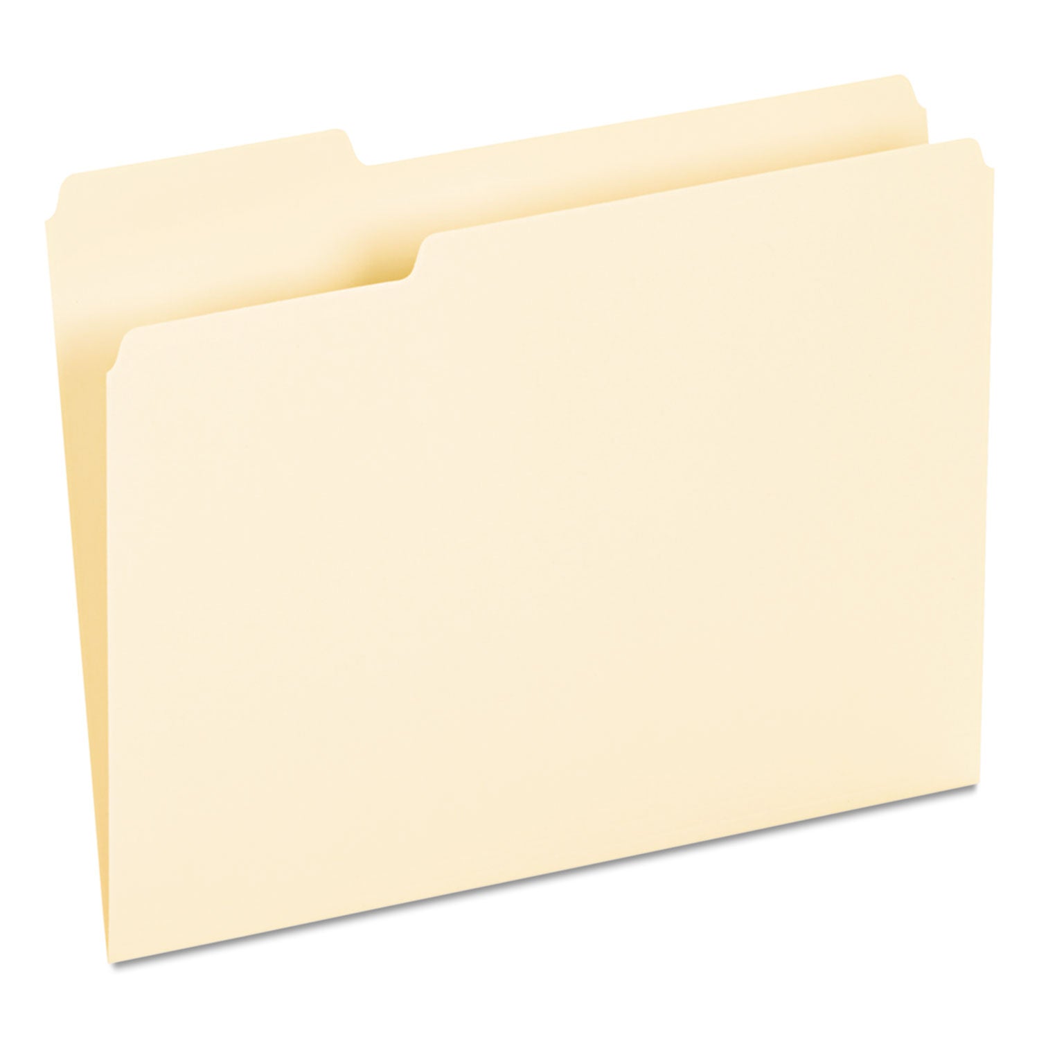 Universal Interior File Folders, 1/3-Cut Tabs: Assorted, Letter Size, 9.5-pt Manila, 100/Box (12213)