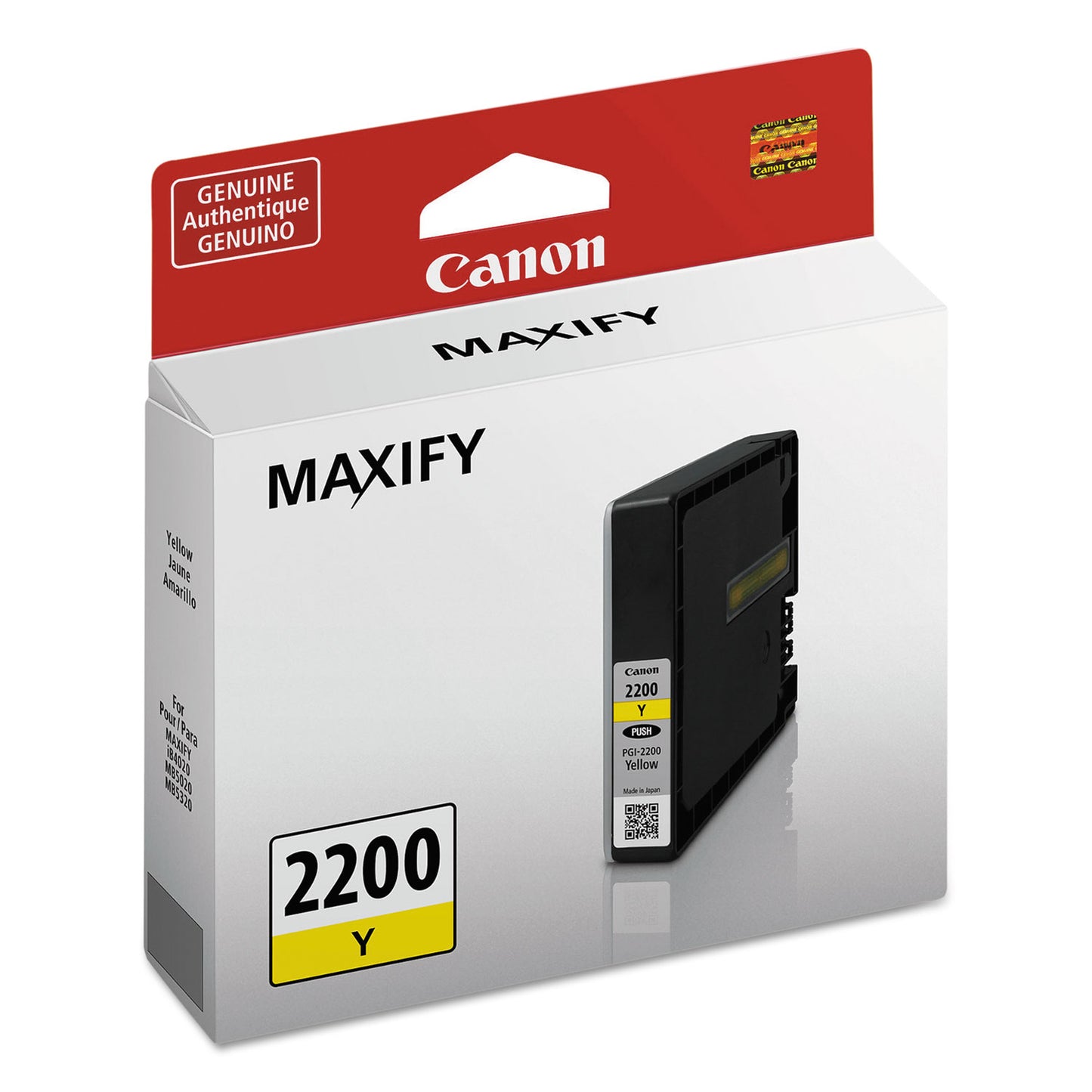 Canon 9306B001 (PGI-2200) Ink, Yellow