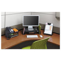 Safco Onyx Mesh Monitor Stand, 19.25" x 11.25" x 6.25", Black (2159BL)