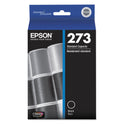 Epson T273020-S (273) Claria Ink, 250 Page-Yield, Black