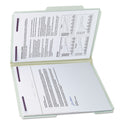 Smead Recycled Pressboard Folders, Two SafeSHIELD Coated Fasteners, 2/5-Cut: R of C, 2" Expansion, Letter Size, Gray-Green, 25/Box (14982)
