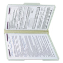 Smead Recycled Pressboard Fastener Folders, 1/3-Cut Tabs, Two SafeSHIELD Fasteners, 3" Expansion, Legal Size, Gray-Green, 25/Box (19944)