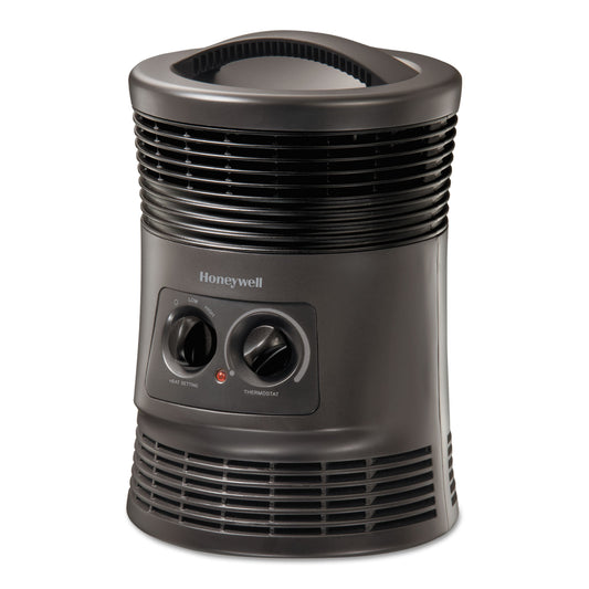 Honeywell 360 Surround Fan Forced Heater, 1,500 W, 9 x 9 x 12, Gray (HHF360VV2)