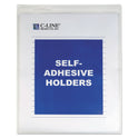 C-Line Self-Adhesive Shop Ticket Holders, Super Heavy, 50 Sheets, 9 x 12, 50/Box (70912)