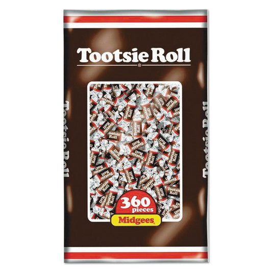 Tootsie Roll Midgees, Original, 38.8 oz Bag, 360 Pieces (7806)