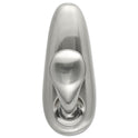 Command All Weather Hooks and Strips, Large, Metal, Brushed Nickel, 5 lb Capacity, 1 Hook and 2 Strips (FC13BNAWES)