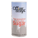 Office Snax Reclosable Canister of Sugar, 20 oz, 3/Pack (00019G)