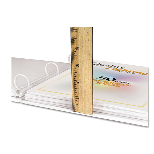 C-Line High Capacity Polypropylene Sheet Protectors, Clear, 50", 11 x 8.5, 25/BX (62020)