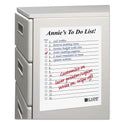 C-Line Self-Stick Dry Erase Sheets, 8.5 x 11, White Surface, 25/Box (57911)