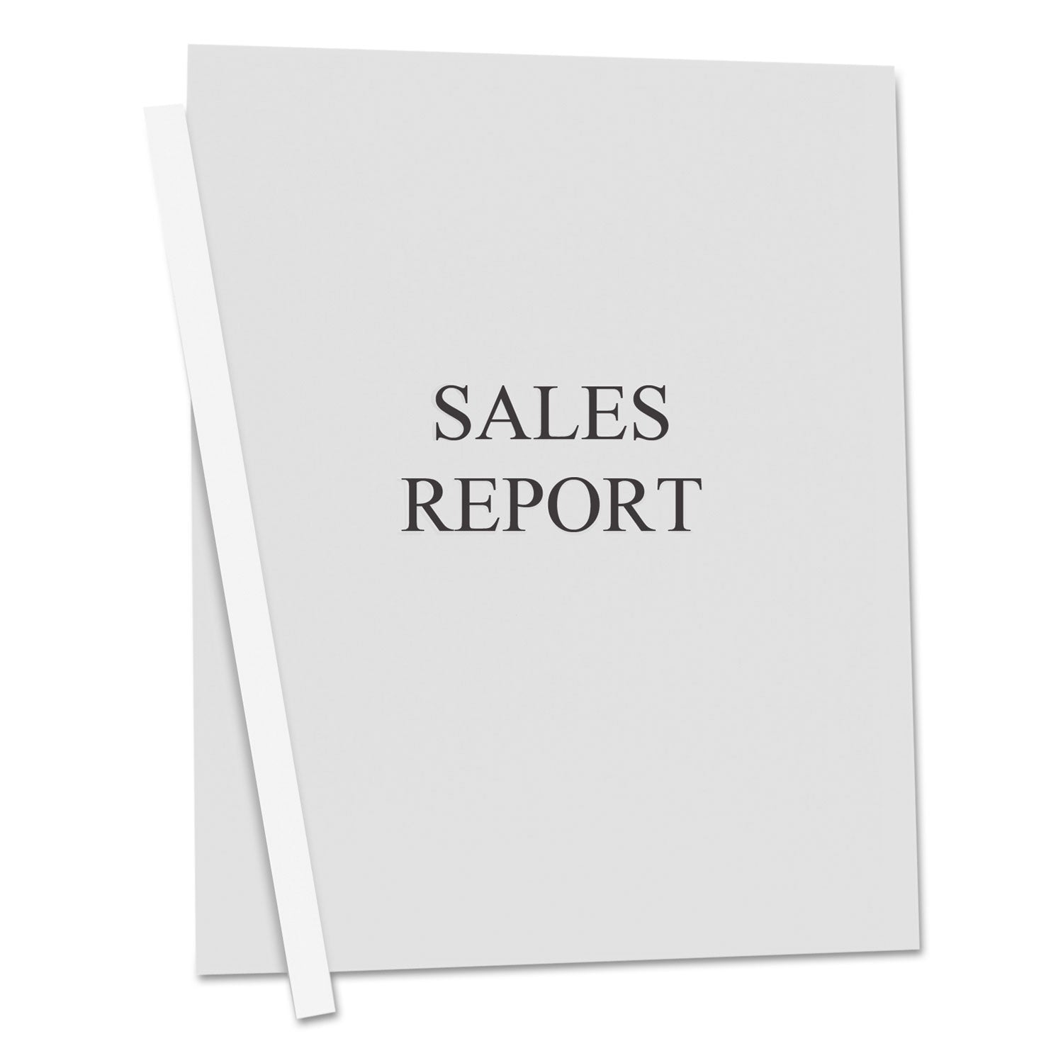 C-Line Vinyl Report Covers, 0.13" Capacity, 8.5 x 11, Clear/Clear, 50/Box (32557)