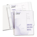 C-Line Super Heavyweight Vinyl Sheet Protectors, Clear, 2 Sheets, 11 x 8.5, 50/Box (61013)