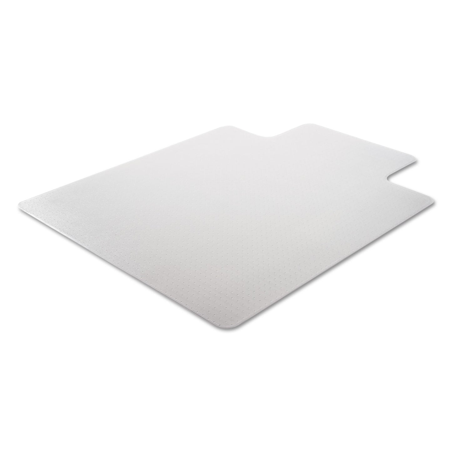 Alera Moderate Use Studded Chair Mat for Low Pile Carpet, 36 x 48, Lipped, Clear (MAT3648CLPL)