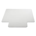 Alera Moderate Use Studded Chair Mat for Low Pile Carpet, 36 x 48, Lipped, Clear (MAT3648CLPL)