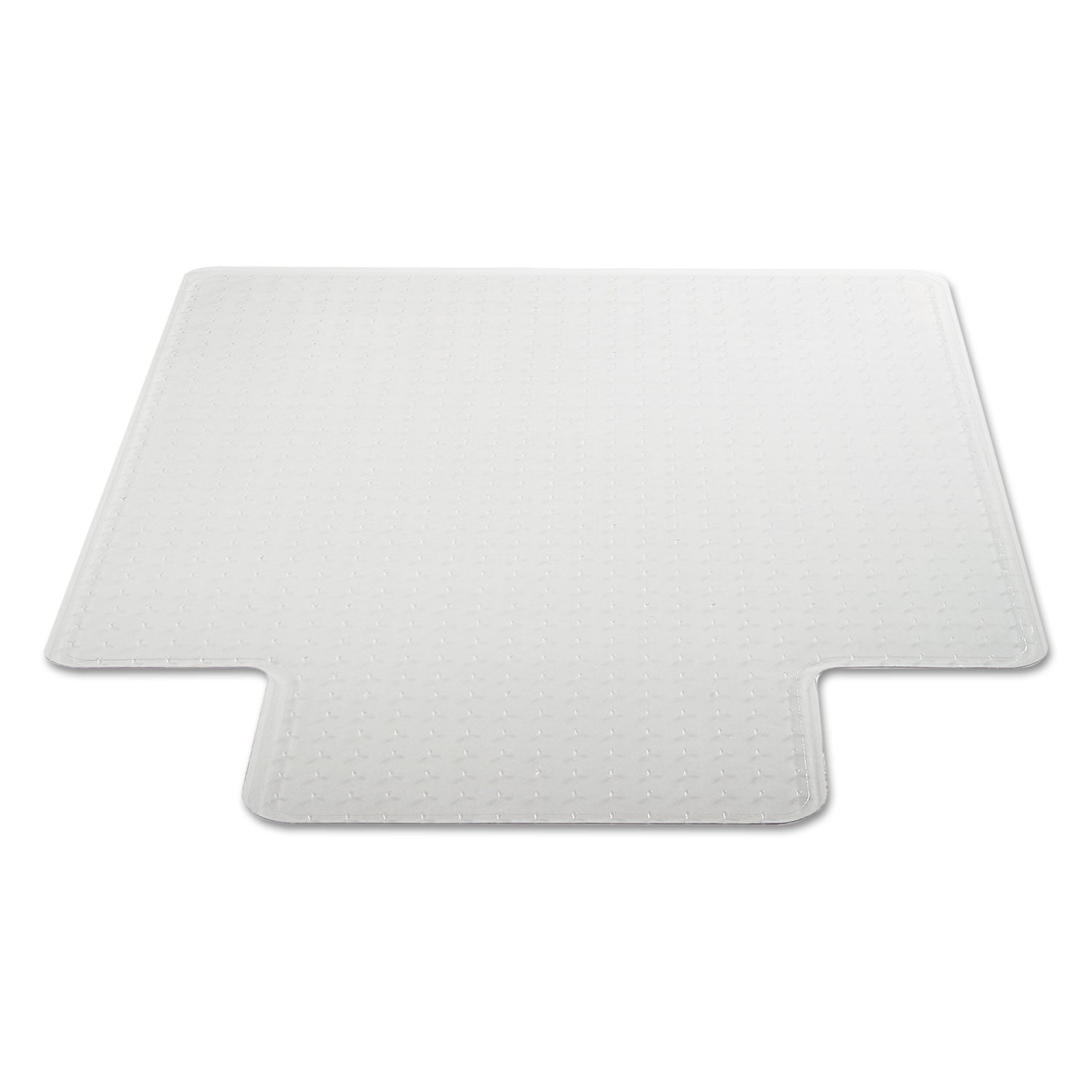 Alera Moderate Use Studded Chair Mat for Low Pile Carpet, 36 x 48, Lipped, Clear (MAT3648CLPL)