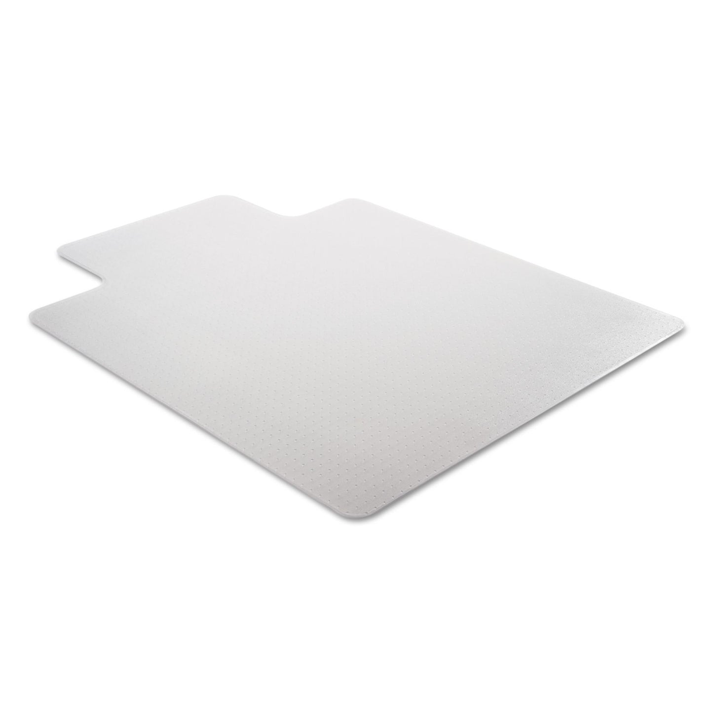 Alera Moderate Use Studded Chair Mat for Low Pile Carpet, 36 x 48, Lipped, Clear (MAT3648CLPL)