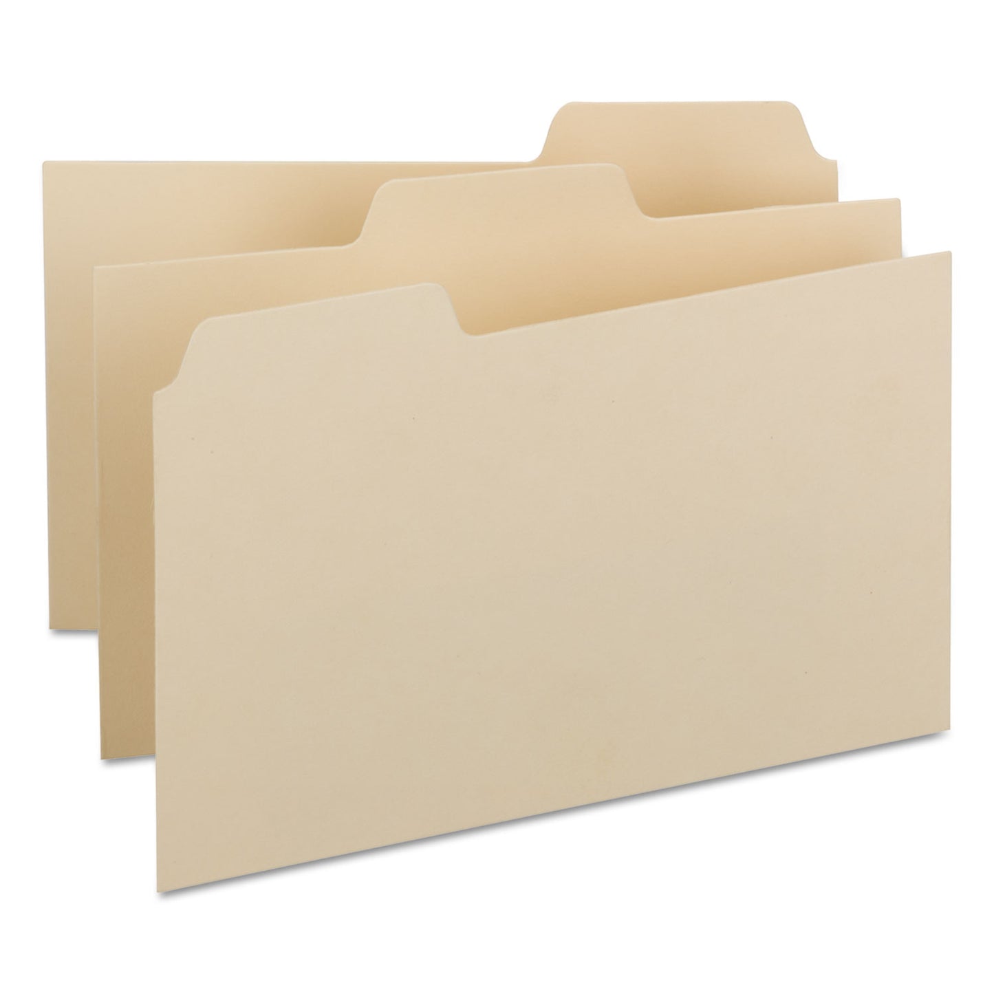 Smead Manila Card Guides, 1/3-Cut Top Tab, Blank, 5 x 8, Manila, 100/Box (57030)