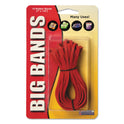 Alliance Big Bands Rubber Bands, Size 117B, 0.06" Gauge, Red, 12/Pack (00700)