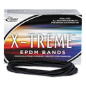 Alliance X-Treme Rubber Bands, Size 117B, 0.08" Gauge, Black, 1 lb Box, 200/Box (02004)